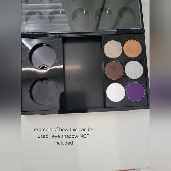 MAC Pro Palette *LARGE/DUO* Magnetic Black Case / EMPTY / New in box - Picture 7 of 8